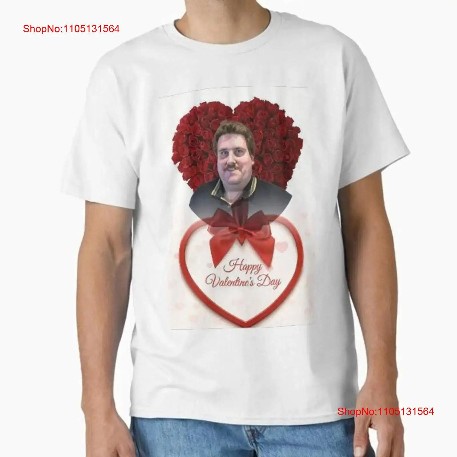 Poster Men Fashion - Drachenlord Poster „Happy Valentine's Day 2“-T-Shirt,