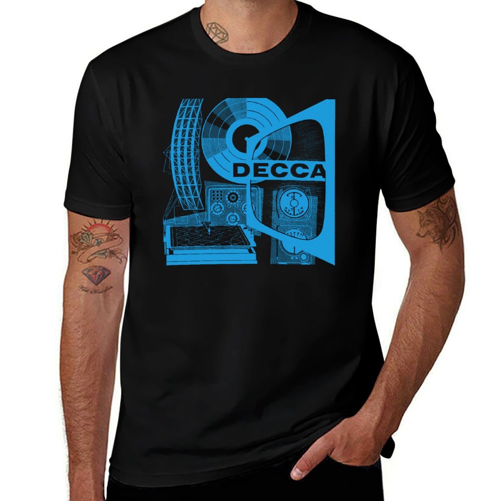 1950S Fashion Men'S - Decca Label - Klassische Mod-Werbung der