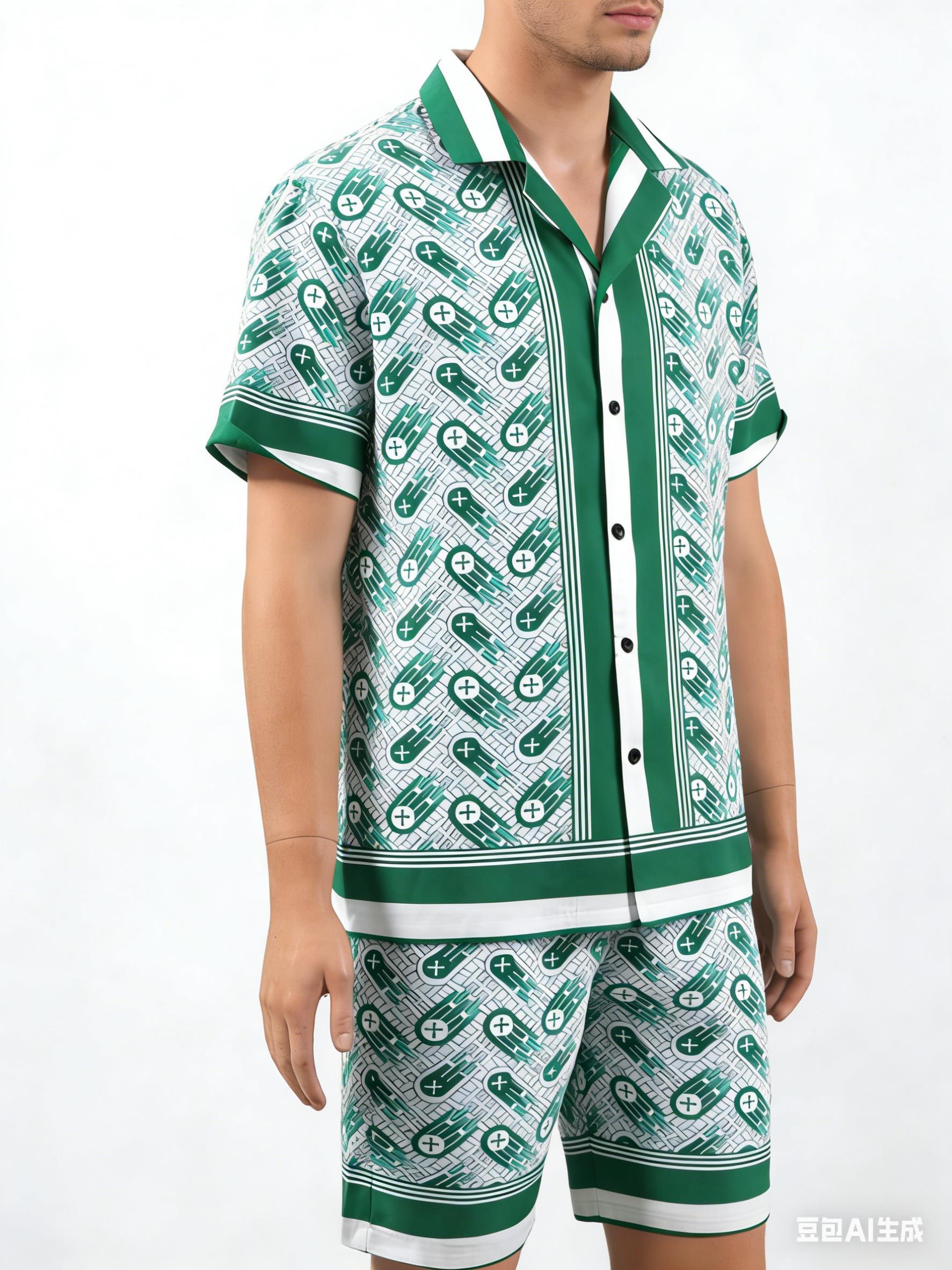 Men'S Fashion For 2026 - 2026 Herren Sommer Alltags-Mode Kurzarmhemden, Sommer