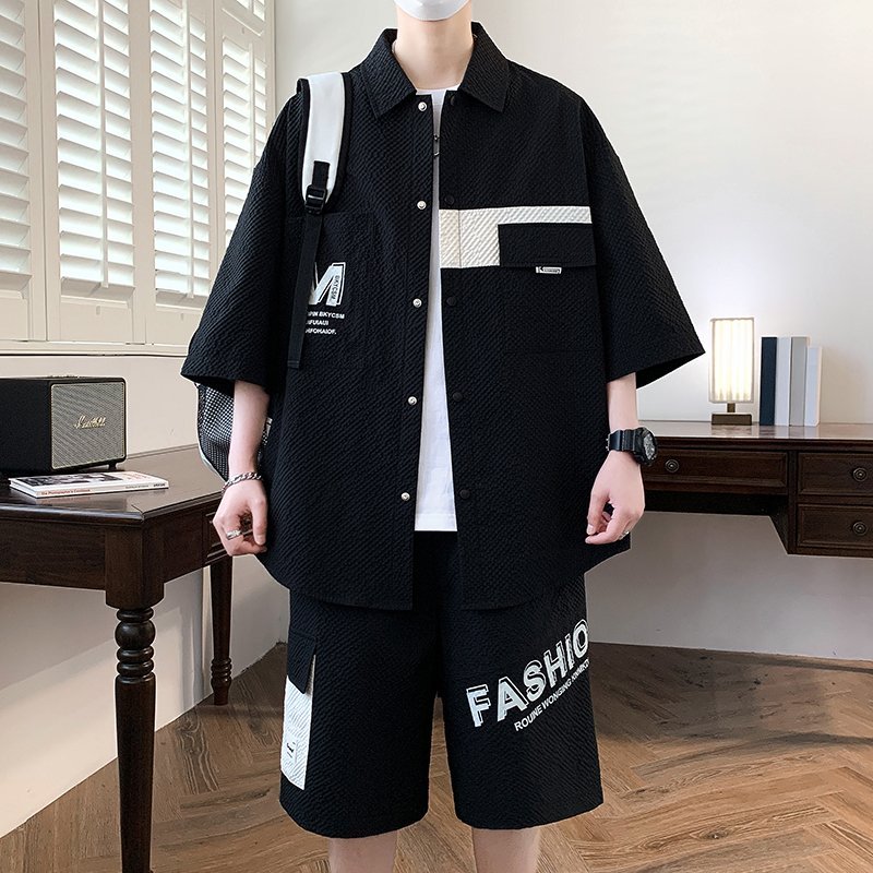 Men'S Fashion For 2026 - Modische Herren-Sets: Oberteile & Shorts, Zweiteiliger