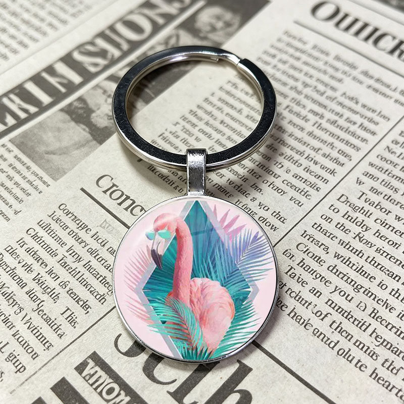 Mens Fashion Style Images - Heißer Verkauf Sommer Flamingo Aquarell-Kunstbild Cabochon
