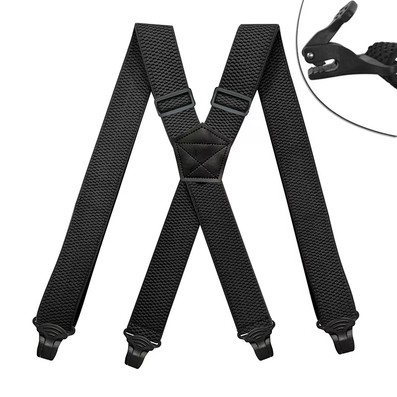 Suspenders Clip Men - Robuste Hosenträger für Männer, Arbeit im