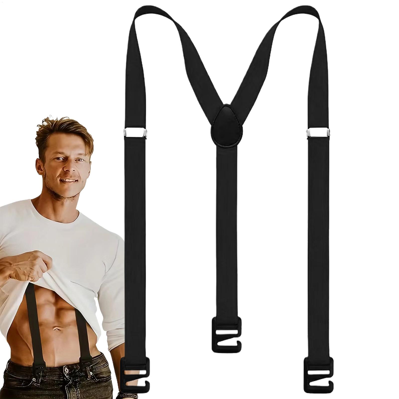 Suspenders Clip Men - Unsichtbarer Schultergurt, robuste Y-förmige Weste, verstellbare