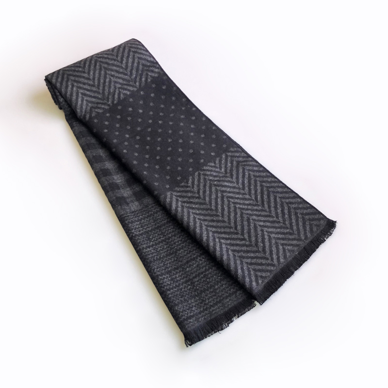 Men Scarf Wool - Mode lässig Design coole Schals Quaste