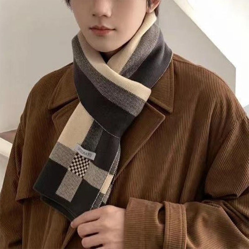 Men Scarf Wool - Neue Winter Männer Schal Warm Halten