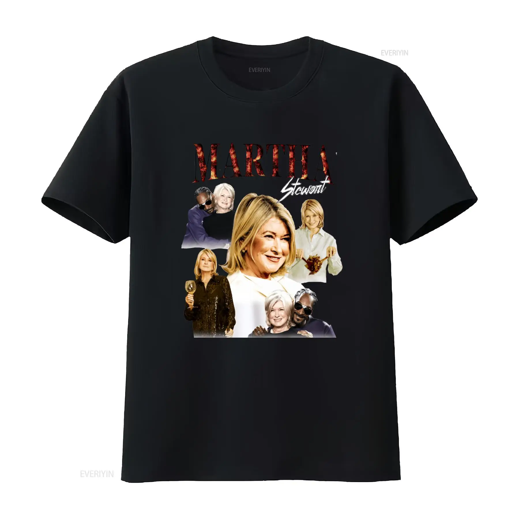 Mens Fashion Style Images - Martha Stewart 90er-Bootleg-T-Shirt im Vintage-Retro-Stil mit