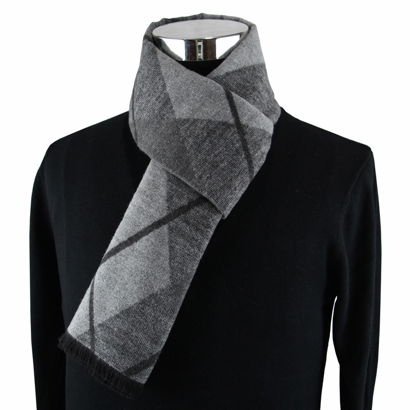 Men Scarf Wool - Neueste Modedesign-Freizeitschals Winter Herren Kaschmirschal Luxusmarke