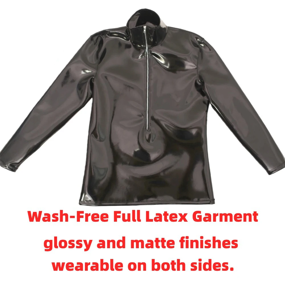 Neue Mode Tuch Latex männer T- – Men'S Fashion T Shirts Bewertung und Preis