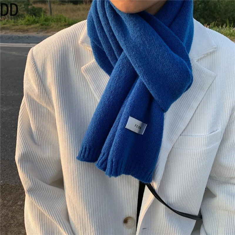 Einfache Chic Solide Weiche Sc – Men Scarf Wool Bewertung und Preis