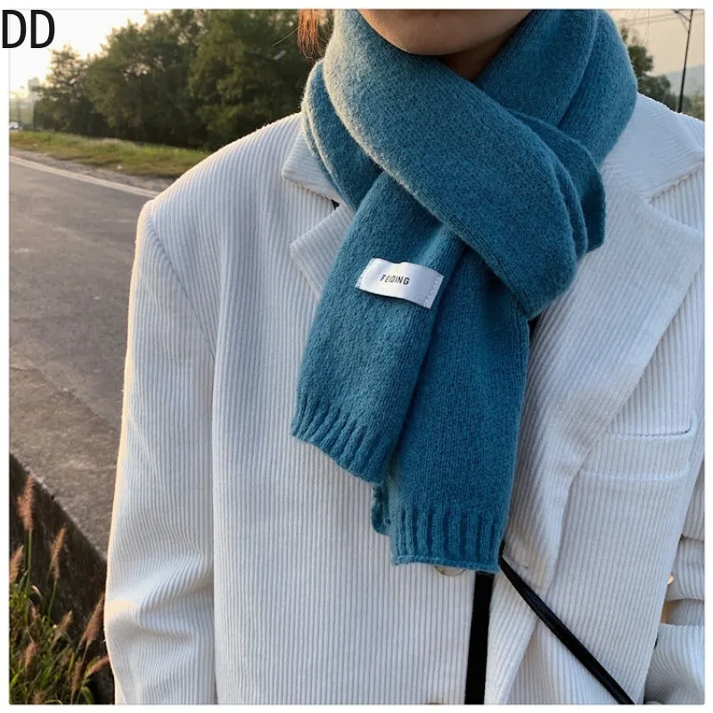 Einfache Chic Solide Weiche Sc – Men Scarf Wool Bewertung und Preis