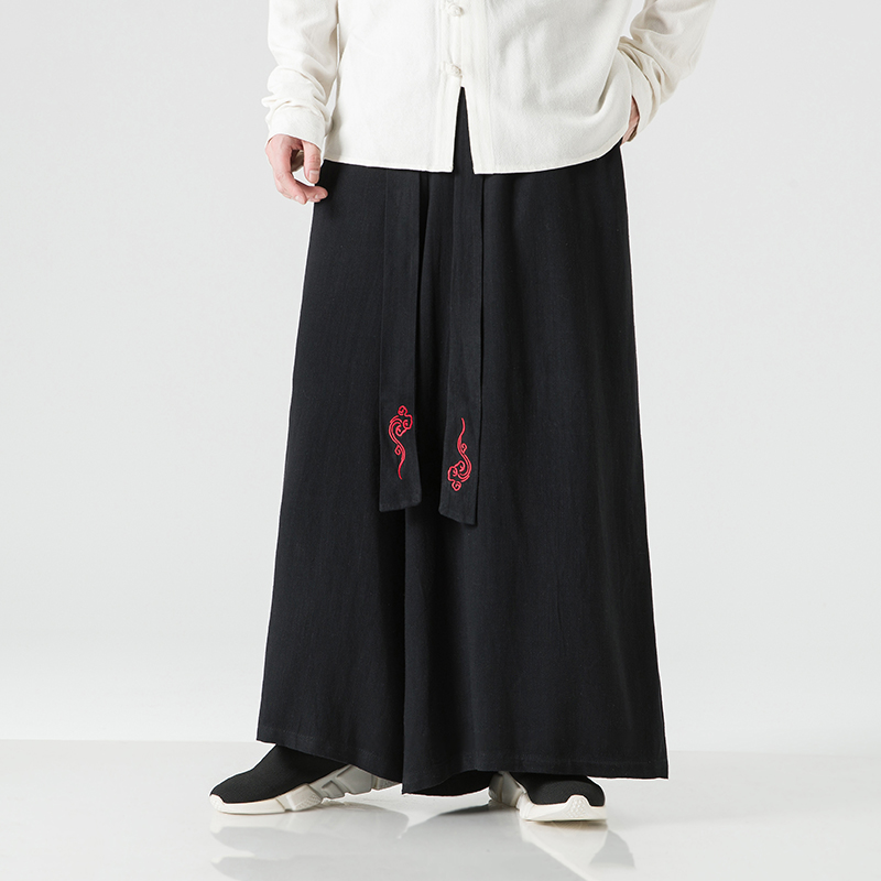 2023 Mode Männer Leinen weites – Men'S Fashion Linen Pants Bewertung und Preis