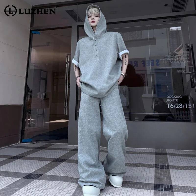 LUZHEN Original Tops Sleeve 20 – Men'S Fashion Loose Pants Bewertung und Preis
