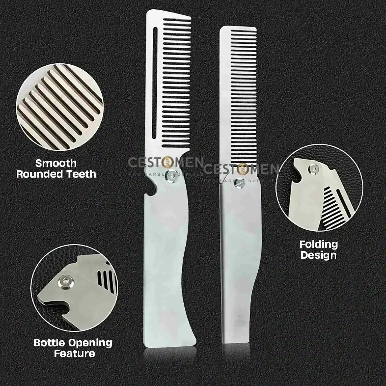 Neue Art 1/2PCS Tragbare Stahl – Men'S Fashion Haircuts Bewertung und Preis