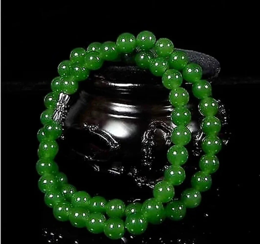 Echte natürliche grüne Perlen  – Men'S Fashion Necklaces Bewertung und Preis