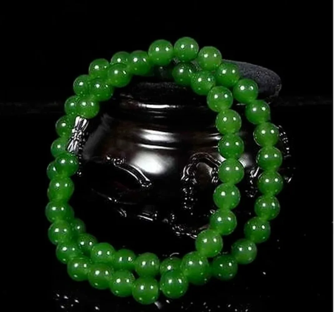 Echte natürliche grüne Perlen  – Men'S Fashion Necklaces Bewertung und Preis
