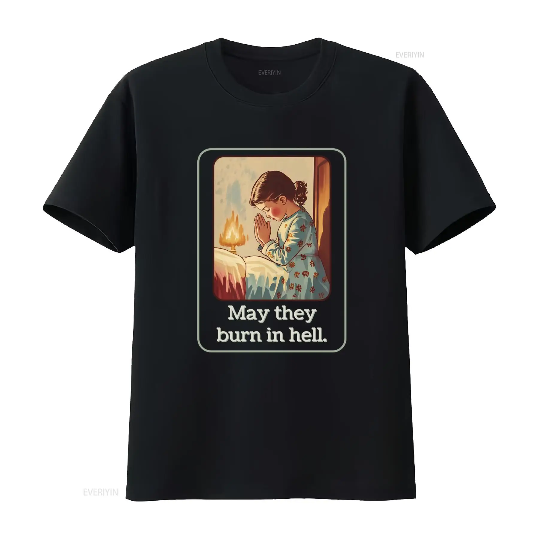 May They Burn In Hell T-Shirt, – 1950S Fashion Men'S Bewertung und Preis