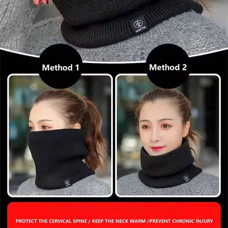 Winter Warmer Gestrickter Hals – Men Scarf Wool Bewertung und Preis