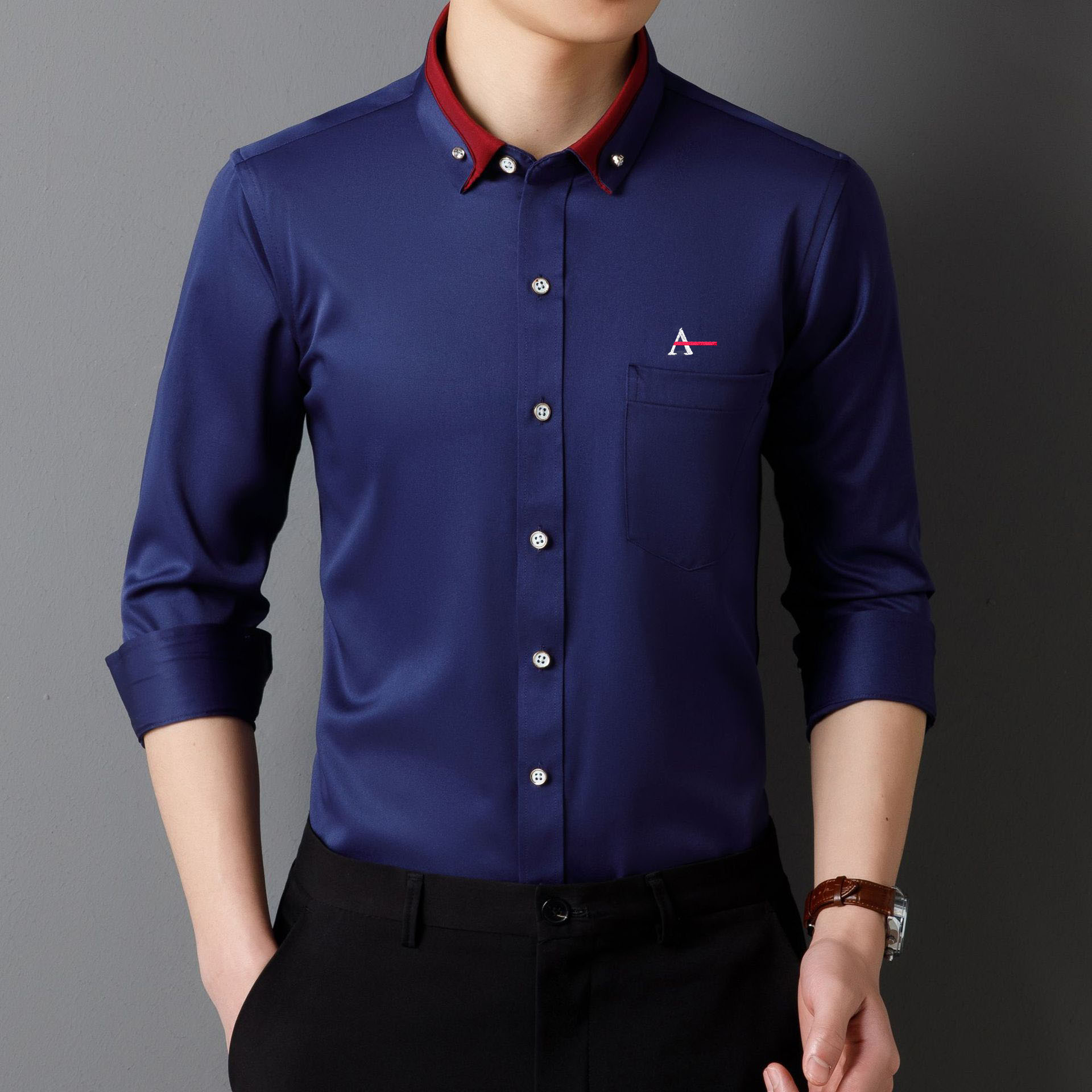 2026 Herren Camisa Elastisches – Dress Shirt Non-Iron Bewertung und Preis
