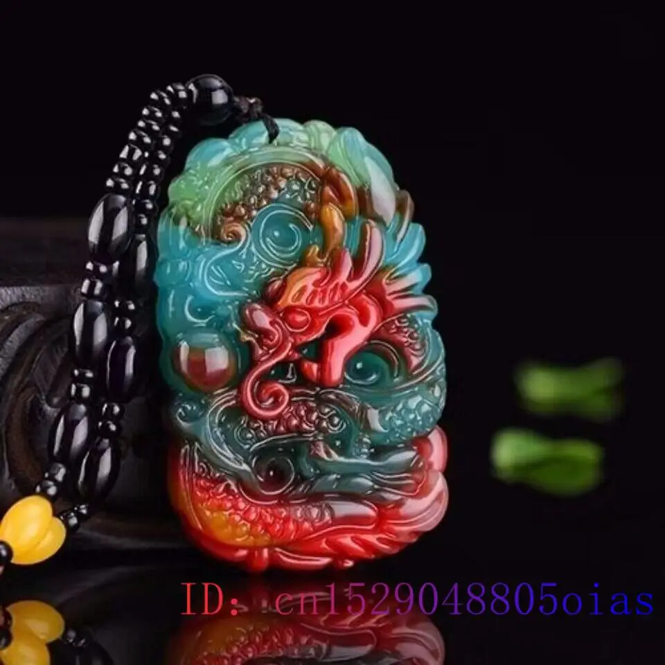 Echter Jade-Drachen-Anhänger,  – Men'S Fashion Necklaces Bewertung und Preis