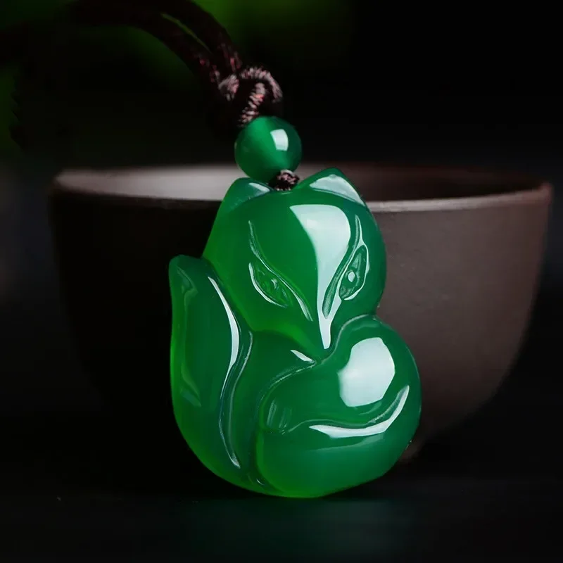 Jade Fuchs Halskette Anhänger  – Men'S Fashion Necklaces Bewertung und Preis