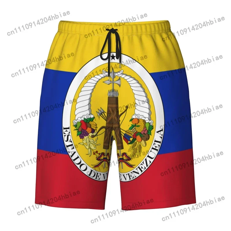 3D-gedruckte Venezuela-Flagge  – Swim Trunk Shorts Bewertung und Preis