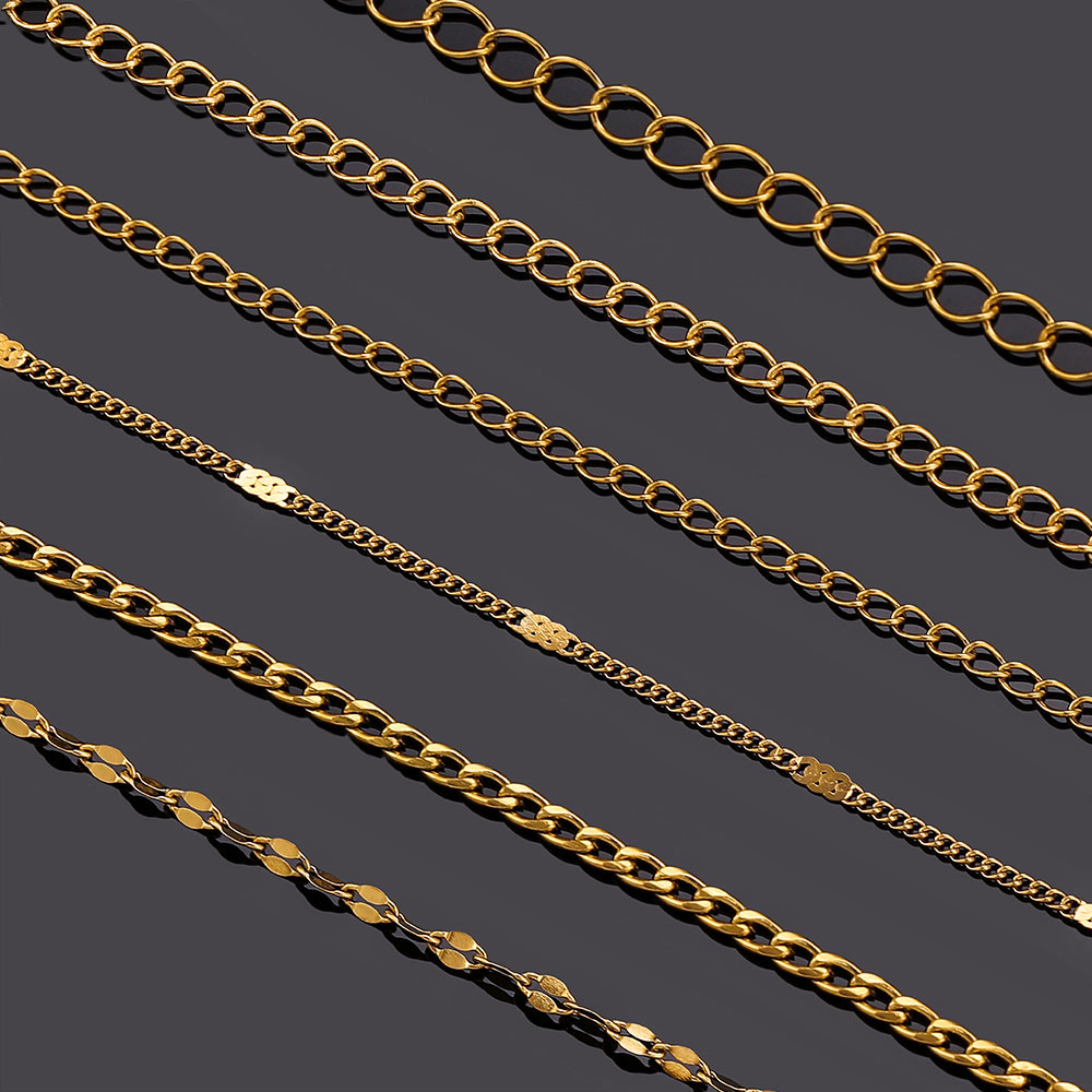 2 Meter Edelstahl-Lippenketten – Men'S Fashion Necklaces Bewertung und Preis