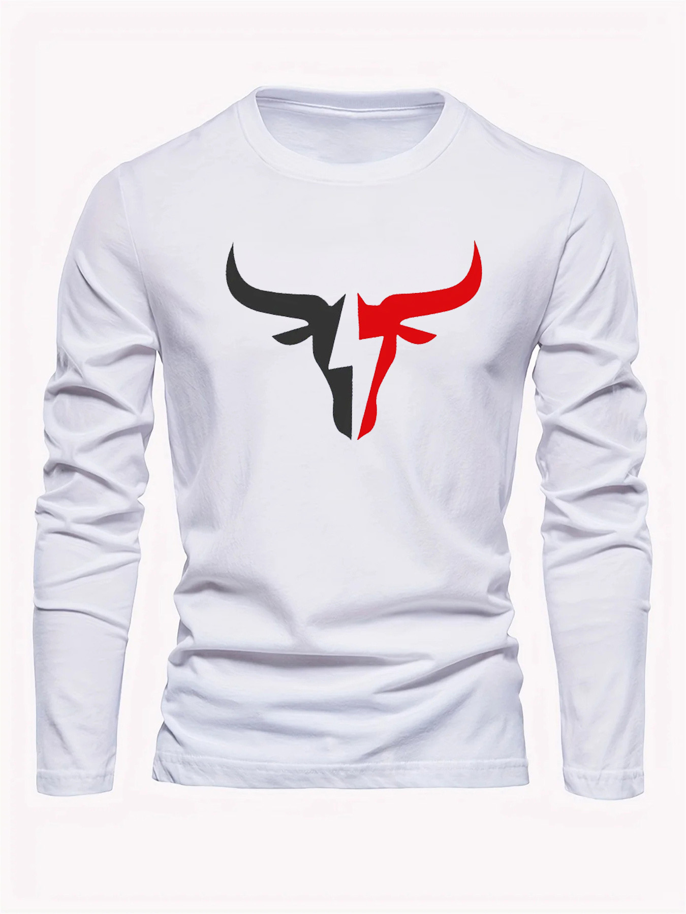Einfarbiges Herren-Langarm-T-S – Men'S Fashion Usa Bewertung und Preis