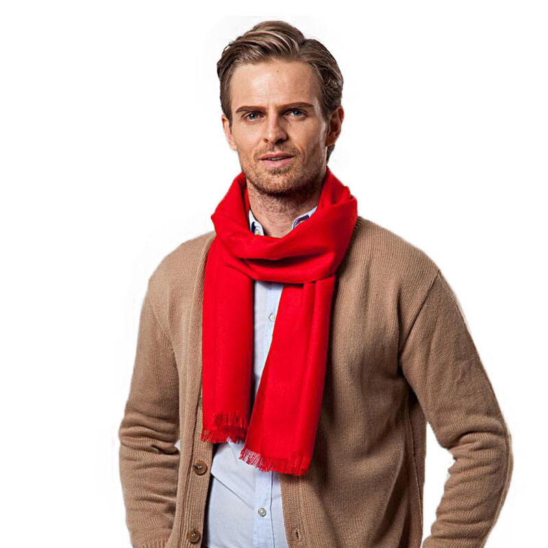 Mode Winter einfarbig Männer r – Men Scarf Wool Bewertung und Preis