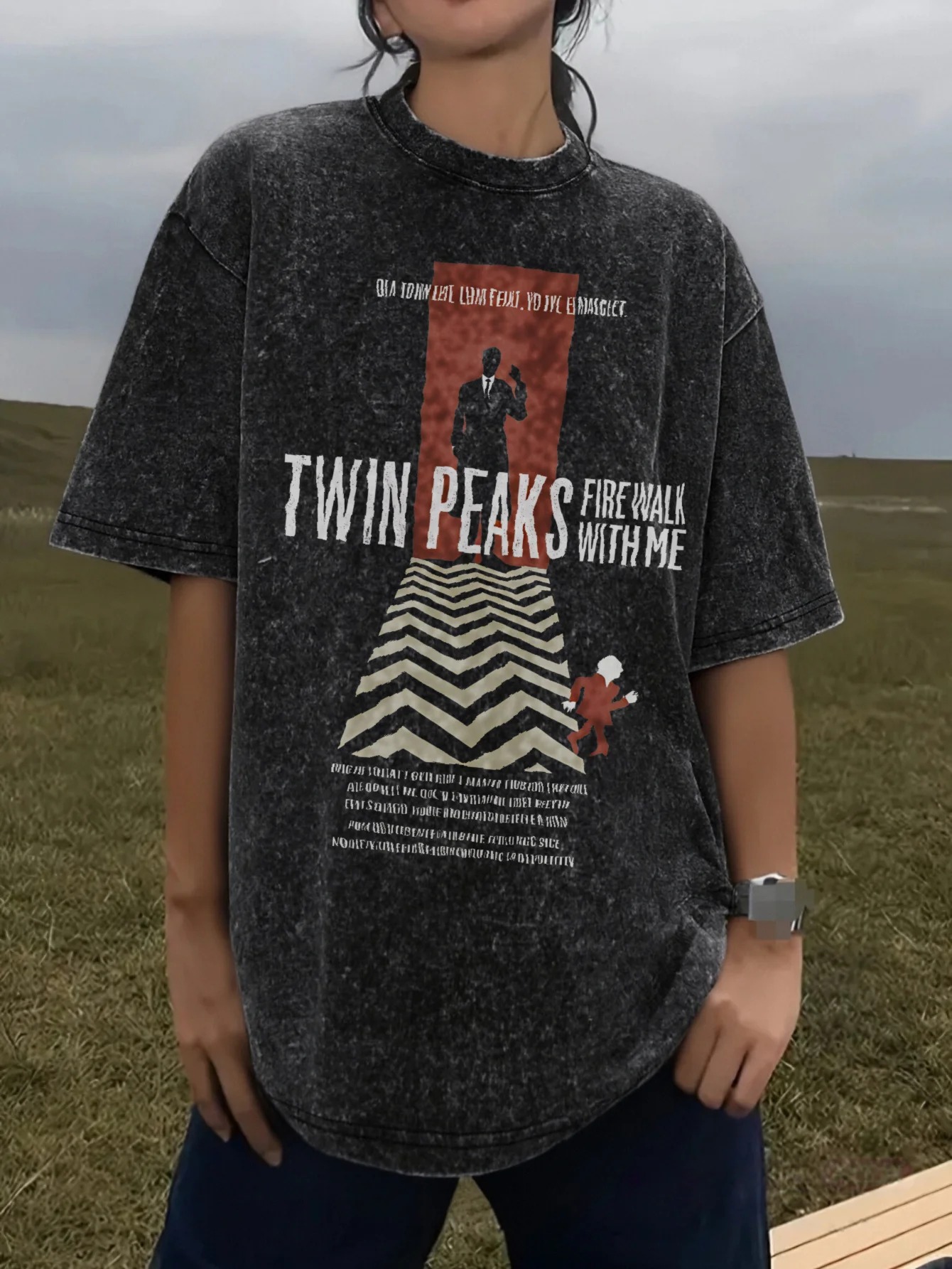Twin Peaks TV-Show Washed Over – Poster Men Fashion Bewertung und Preis
