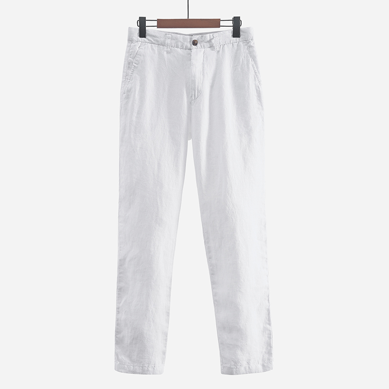 Einfache Herren-Leinen-Freizei – Men'S Fashion Linen Pants Bewertung und Preis