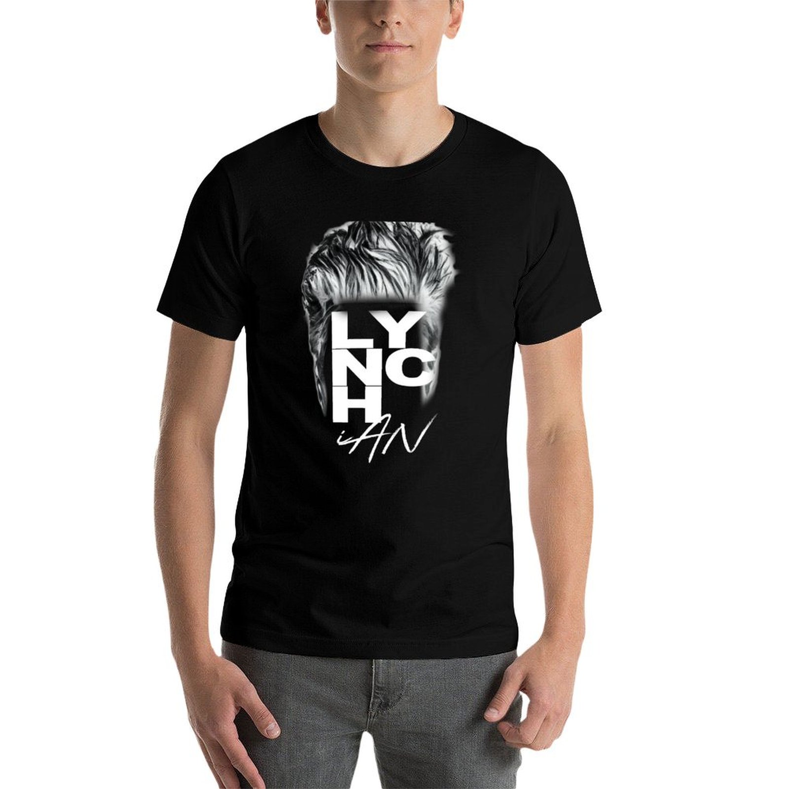 Lynch Haircut – schwarzes T-Sh – Men'S Fashion Haircuts Bewertung und Preis