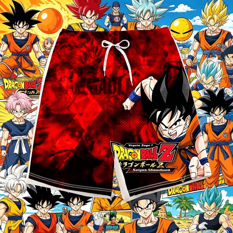 2026 Trendige Dragon Ball Bedr – Swim Trunk Shorts Bewertung und Preis