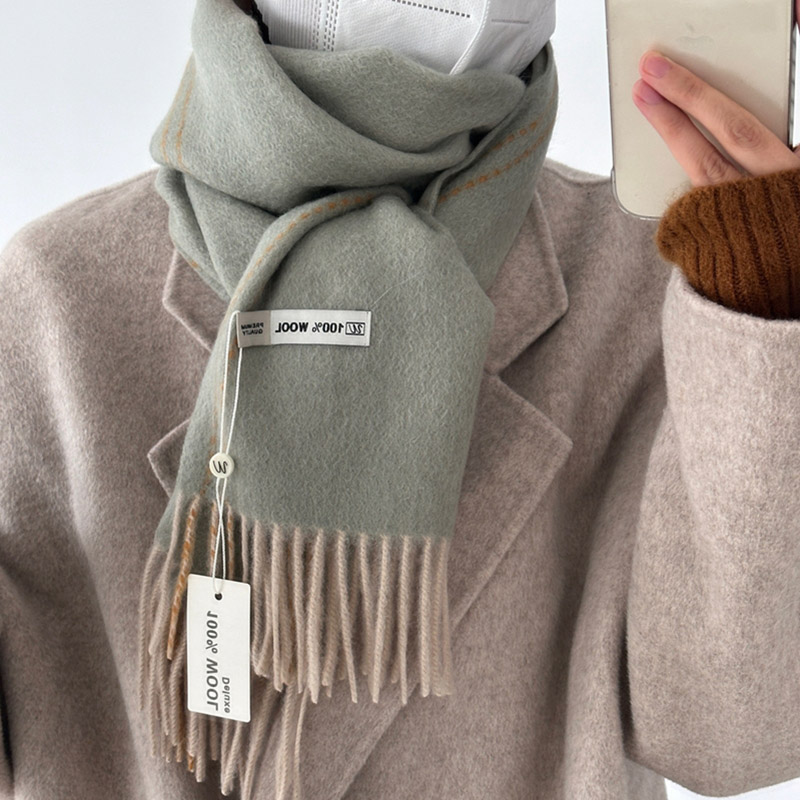Elegante Gute Qualität 100% Wo – Men Scarf Wool Bewertung und Preis