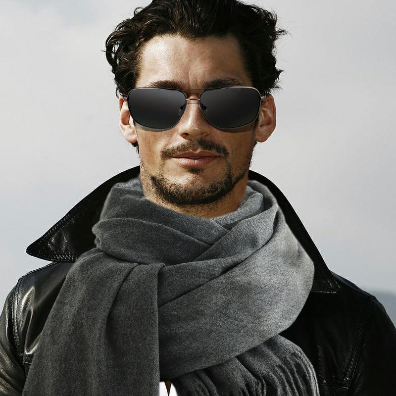 Modischer Schal für Herren, Wi – Men Scarf Wool Bewertung und Preis