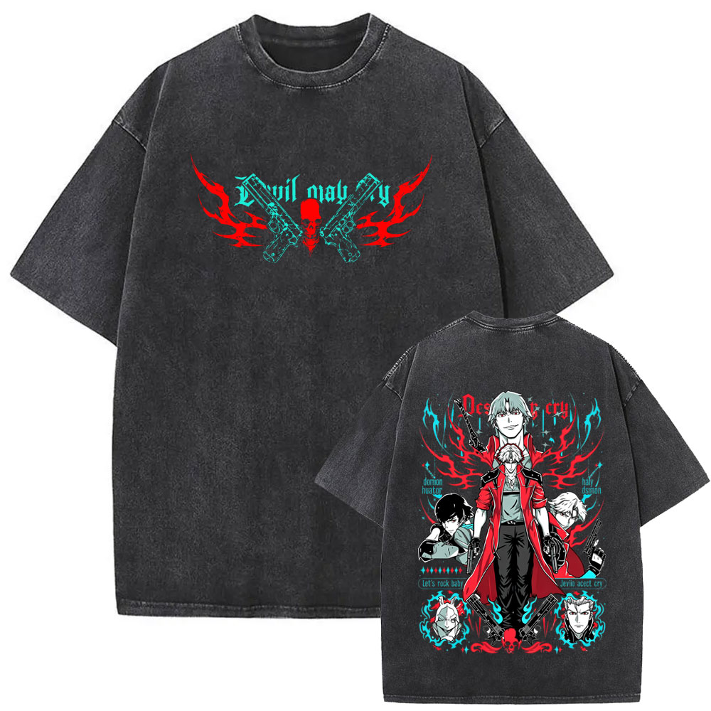 Vintage-T-Shirt mit „Devil May – Men'S Fashion T Shirts Bewertung und Preis