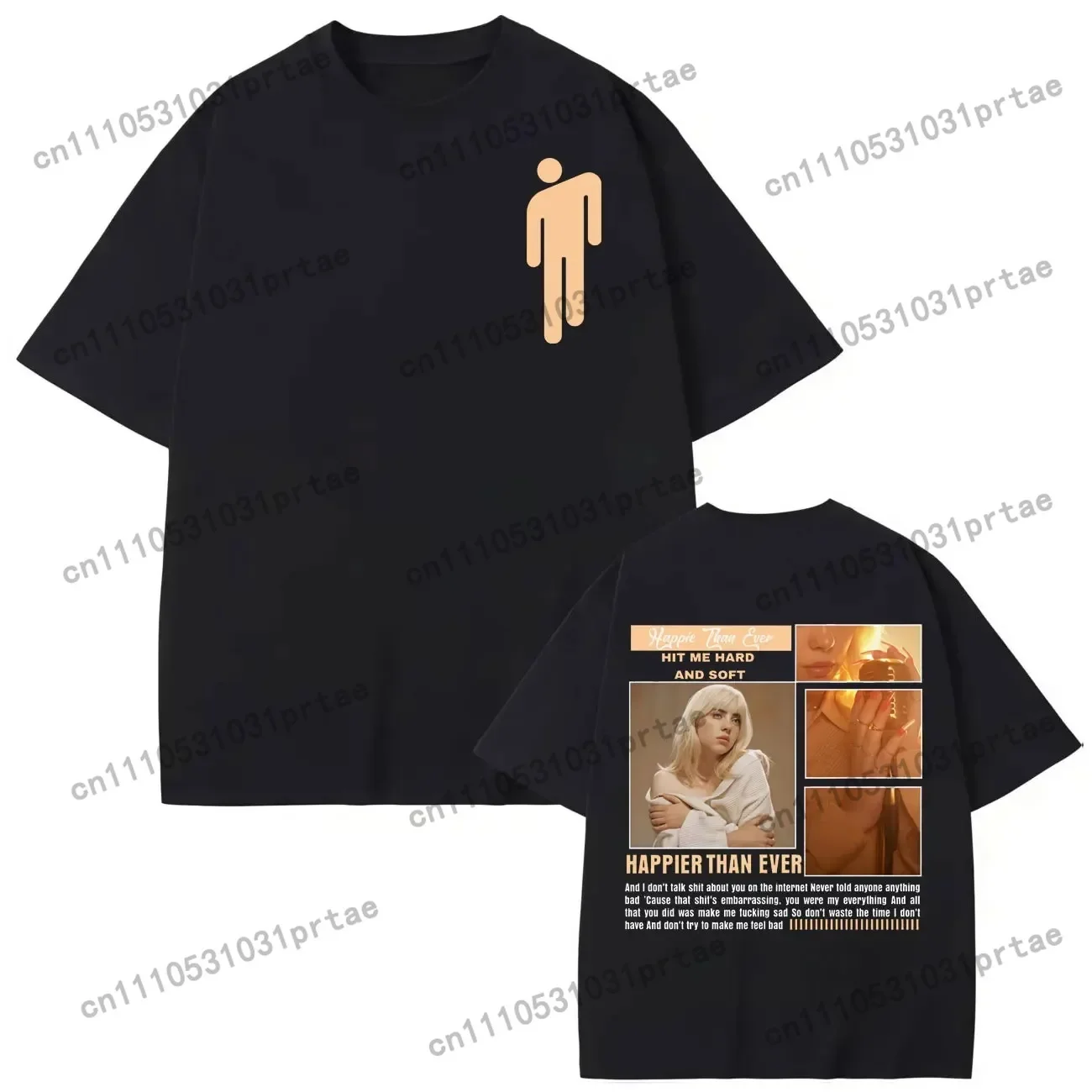 Billie Eilish Hit Me Hard and  – Poster Men Fashion Bewertung und Preis