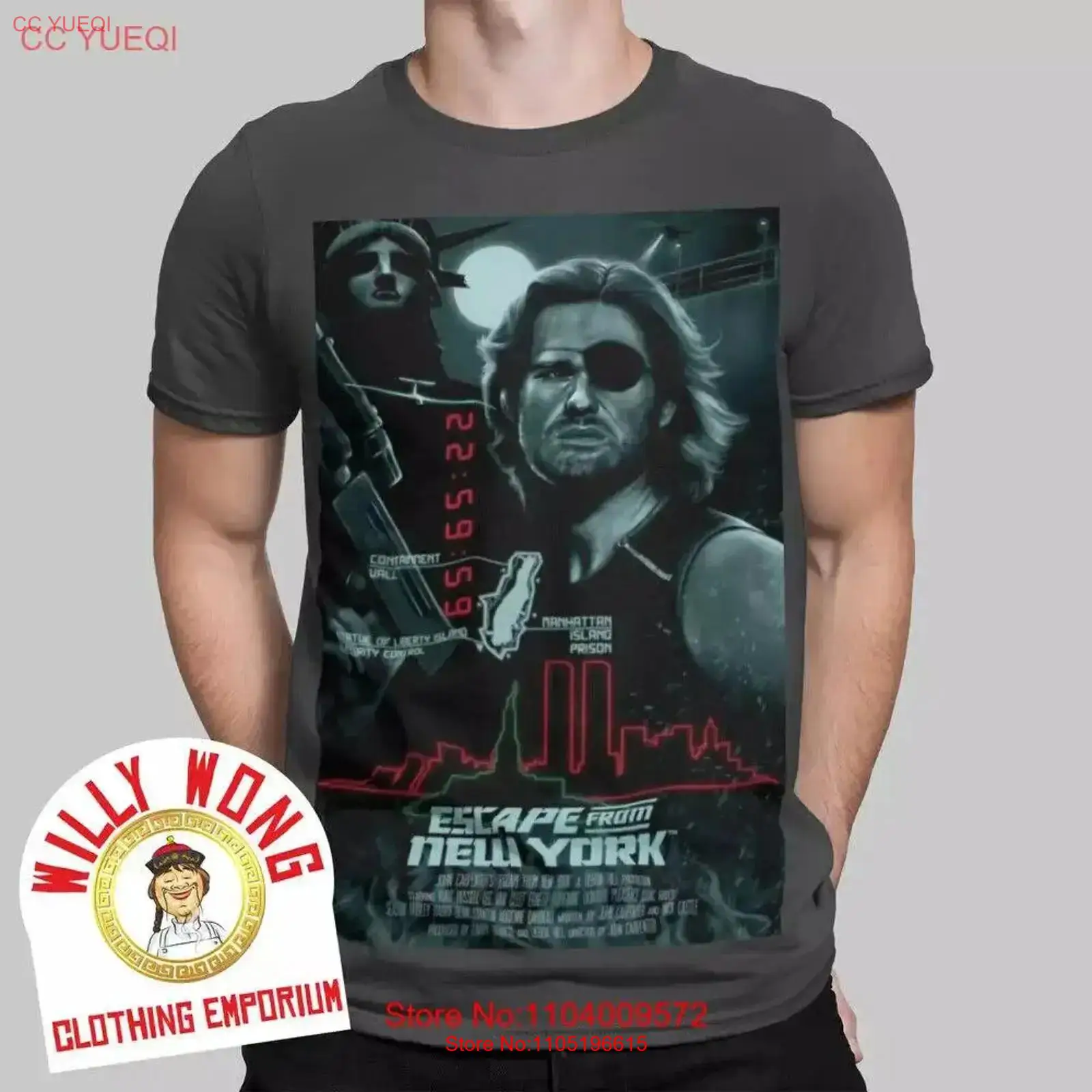 Escape From New York T-Shirt R – Poster Men Fashion Bewertung und Preis