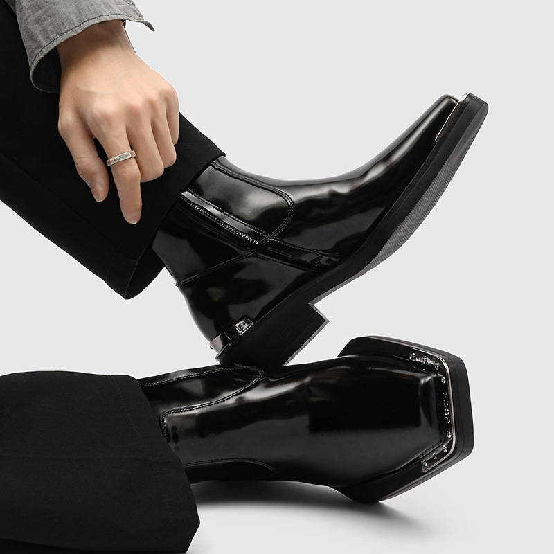 Italienische Markendesigner He – Chelsea Boots Men Bewertung und Preis