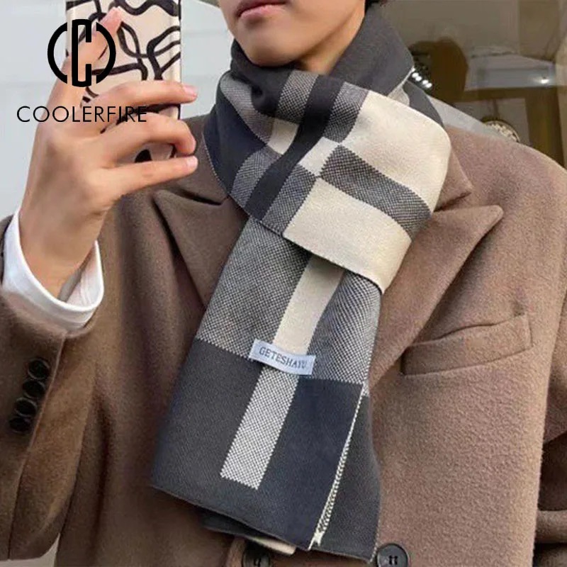Neue Winter Männer Schal Warm  – Men Scarf Wool Bewertung und Preis