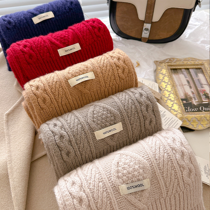 Luxuriöser Schal aus 100 % Wol – Men Scarf Wool Bewertung und Preis
