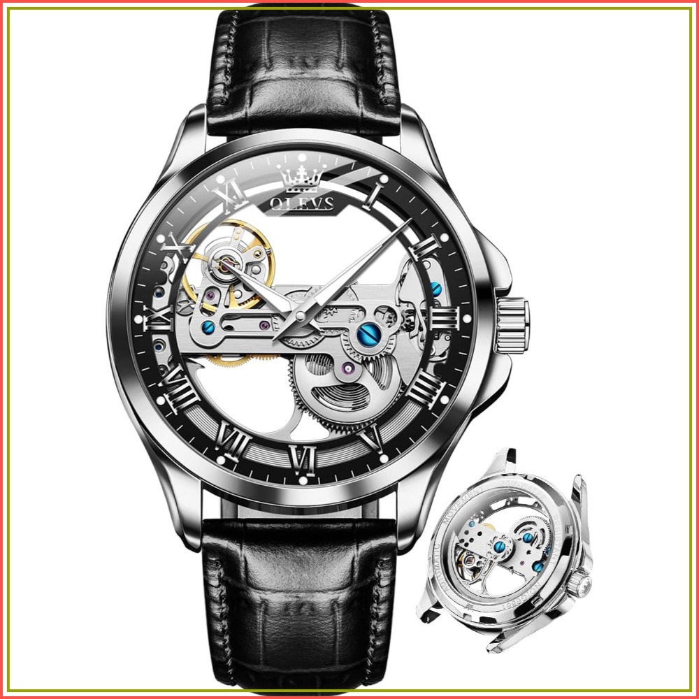 Automatische Skelett-Uhr für H – Mens Fashion Style Images Bewertung und Preis