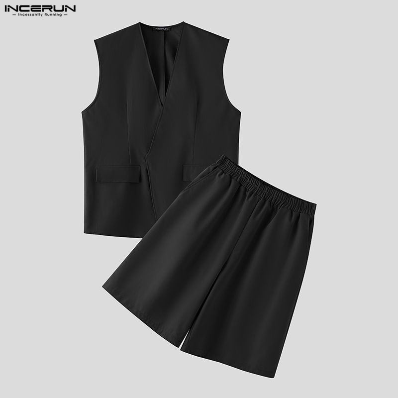 INCERUN Herren-Sets Einfarbige – Men'S Fashion For 2026 Bewertung und Preis