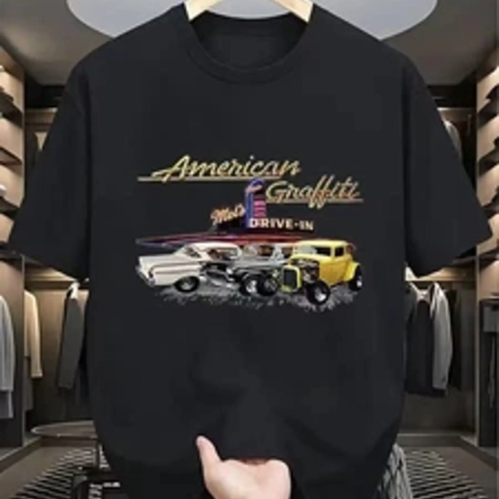 Herren-T-Shirt im Retro-Stil d – 1950S Fashion Men'S Bewertung und Preis