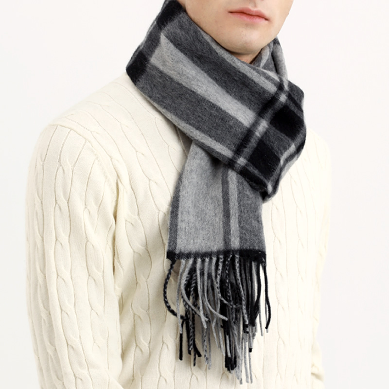 Pashmina Schal Männer Winter S – Men Scarf Wool Bewertung und Preis