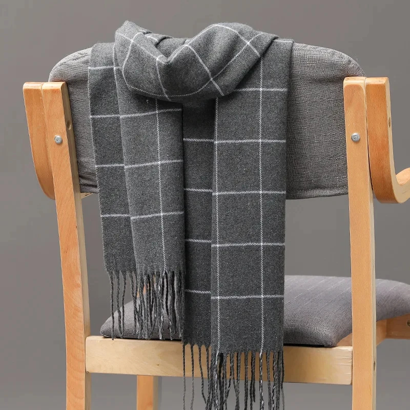 2024 neue Winter Männer Schal  – Men Scarf Wool Bewertung und Preis
