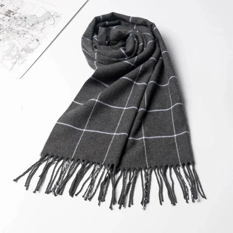 2024 neue Winter Männer Schal  – Men Scarf Wool Bewertung und Preis