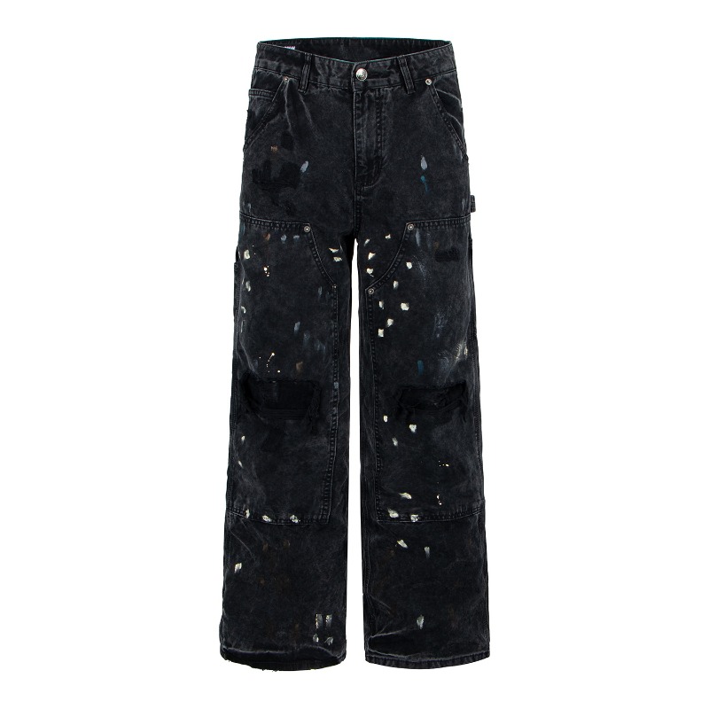 Amerikanische Retro High Stree – Men'S Fashion Linen Pants Bewertung und Preis