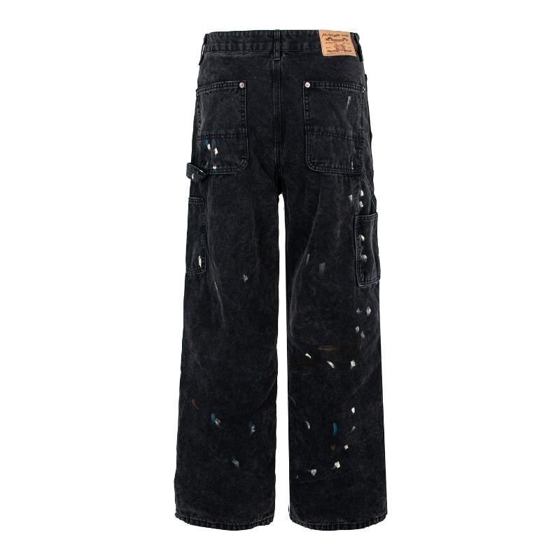 Amerikanische Retro High Stree – Men'S Fashion Linen Pants Bewertung und Preis